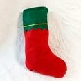 thumbnail image 6 of 9''x14'' Felt Christmas Stockings,DIY Christmas Stockings,Christmas Stocking Hanging Ornaments with Gold Trim,Christmas Fireplace Decor Holiday Farmhouse Indoor Rustic Home Decor(Yellow), 6 of 9