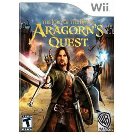 The Lord of the Rings Aragorn's Quest WII video (Best Two Player Wii Games)