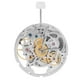 thumbnail image 5 of Kit de movimiento de reloj blanco 2824, herramienta de reparación de pieza de reloj de movimiento de reloj mecánico hueco, 5 of 10
