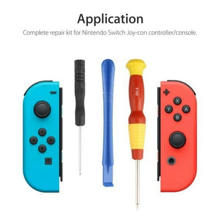 

TOPWONER Suitable for Nintendo SWITCH Handle Disassembly Screwdriver Y-shaped Cross NS Handle Disassembly Screw Metal Screwdriver Set