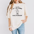 thumbnail image 2 of Y'all Mind if I do Some Lollygaggin' T-Shirt Funny Country Toad Meme Tee for Women Ivory Shirt Adult Small, 2 of 4
