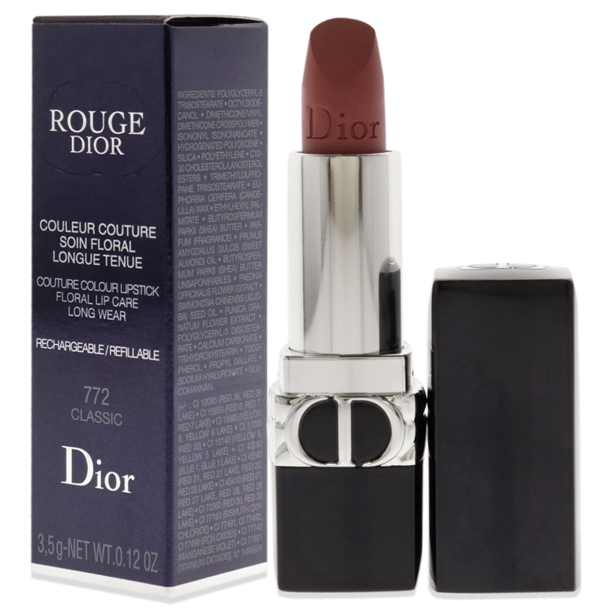 Dior Rouge Dior Couture Lipstick, Matte Refillable, 772
