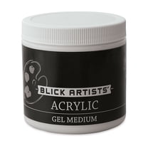 Blick Artists Acrylic Medium - Blick Acrylic Gel Medium, 16 oz