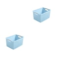 thumbnail image 4 of Cesta organizadora de plástico azul METRO 2Conjunto Billuyoard, 4 of 6