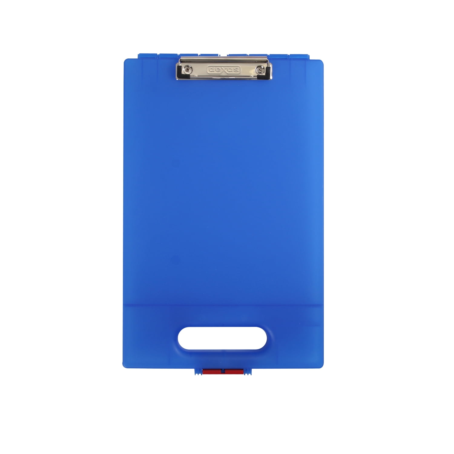Dexas Clipcase Storage Clipboard with Handle, Set of Two, Royal Blue