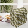 thumbnail image 3 of Queen Bee Stand Mixer Cover, Continuous Pattern of Calligraphy on Honey Jars with Sunflowers, Kitchen Appliance Organizer Bag Cover with Pockets, 5 Quarts, Mustard Taupe, by Ambesonne, 3 of 4