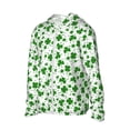 thumbnail image 2 of Rocae St Patrick's Day4 Print Breathable Sun Protection Hoodie Quick-Dry Lightweight Long Sleeve Hoodie Unisex Running Sports Shirt, 2 of 9