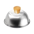 thumbnail image 3 of yuksok Cheese Melting Dome Basting Cover 6.3" Grilling Dome Cover for Steaming Cooking, 3 of 9