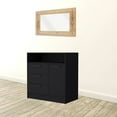 thumbnail image 7 of HomeRoots 534923 Black 3-Drawer Dresser, 7 of 7