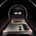 thumbnail image 4 of For Samsung Galaxy S24 Ultra Magnetic Case with Kickstand Four Corner Airbag Heat Dissipation Metal, 4 of 5