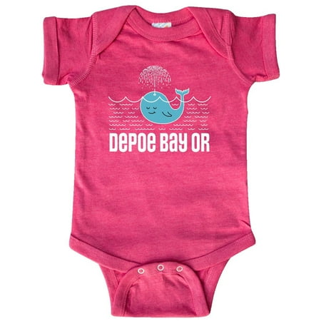 

Inktastic Depoe Bay Oregon Whale Gift Baby Boy or Baby Girl Bodysuit