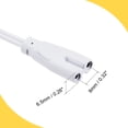thumbnail image 3 of Uxcell 150cm 2 Pin Double End Cords T4 T5 T8 LED Tubing Lamp Connecting Wire 4 Pack, 3 of 6