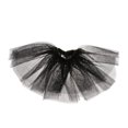 thumbnail image 1 of Vestido de muñeca de 12 pulgadas Sunnimix 2 capas de Gasa con burbujas Negro, 1 of 6