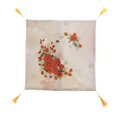 thumbnail image 1 of Kits de punto de cruz Zulema con patrón de flores 17x17'' rojo, 1 of 8