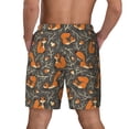 thumbnail image 4 of Goofa Fox And Mushroom Printed Men's Swim Trunks Board Shorts Quick Dry Mens Swimming Trunks with Compression Liner,Breathable Fit Hawaii Beach Shorts-Medium, 4 of 9