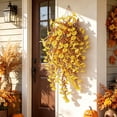 thumbnail image 4 of 4-Pack Morning Glory Hanging Plants, 30in Artificial Flower Vines for Indoor, Outdoor, and Balcony Decor, 4 of 6