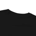 thumbnail image 4 of ZCFZJW Mens Long Sleeve Crewneck Sweatshirts Loose Lightweight Casual Solid Color Pullover Tops Trendy Fall Oversized Baggy Shirts Black L, 4 of 7