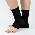 thumbnail image 2 of Compression Socks for Women - Heart Cutout Ankle Socks, Sexy Black Design Lightweight Breathable, Fashion Sweet & Edgy Socks for Diabetic Everyday Wear, 2 of 8
