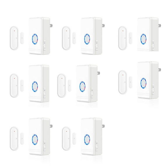 GREENCYCLE Wireless Motion Sensor Door Chime,RDoor Chime for Business when Entering,Door Chimes,Door Ringer with 600 ft Range,Night Light Function,For Shopping Centers, Homes and Offices,1PK