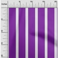 thumbnail image 2 of oneOone Cotton Flex Purple Fabric Stripes Sewing Material Print Fabric By The Yard 40 Inch Wide, 2 of 4
