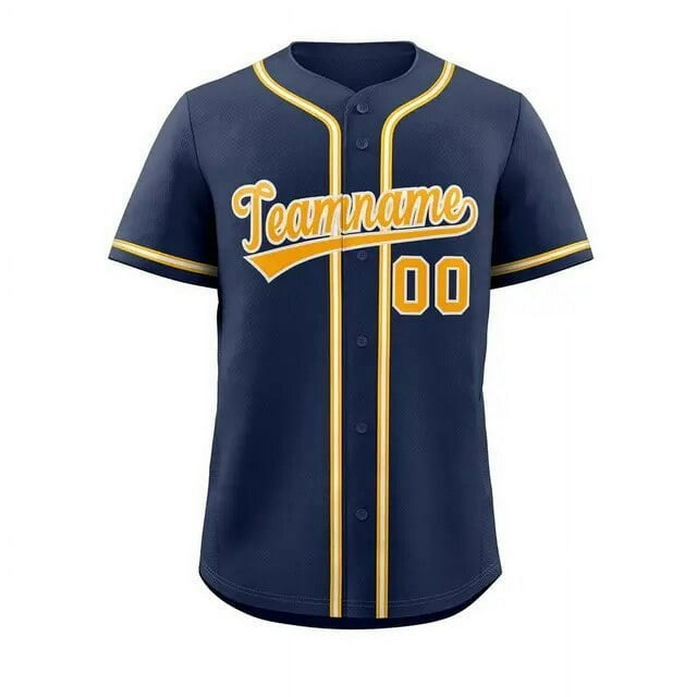 Personalize Men Women Youth Baseball Jersey Button Down Sports Tee Laser Printed Sublimation Letter Number Big Size