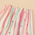 thumbnail image 7 of WOYY Toddler Girls Cotton Long Sleeve Button Down Shirt Pants Sleepwear, Sizes 1-6, 7 of 7