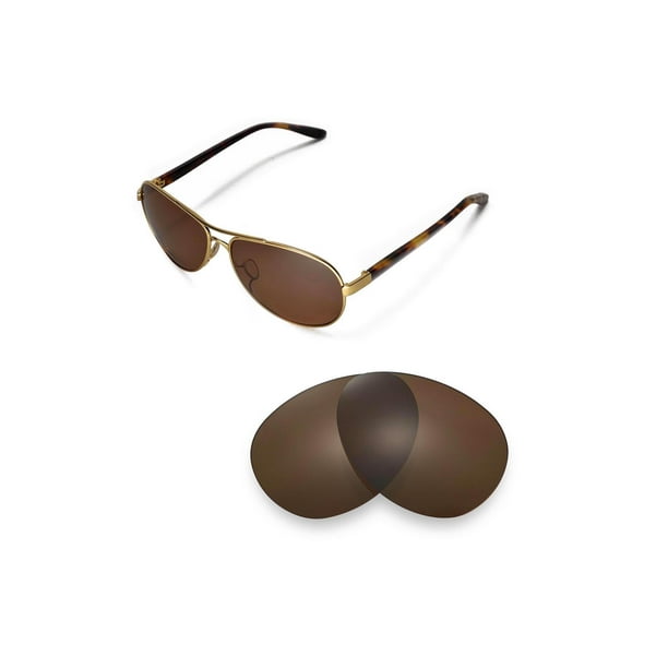 Walleva Walleva Brown Polarized Replacement Lenses for Oakley