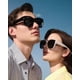 thumbnail image 3 of Gafas de Sol Polarizadas Miopía, Gafas de Sol, Espejo Único, Usos Dual, Gafas de Sol para Exterior, Gafas de Sol para Interior, Gafas de Sol Ligeros, Gafas de Sol con Correa, Acetato de, 3 of 7