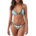 thumbnail image 1 of Balery Dog Wrapped in Towel Pijama Estampado Bikini de Dos Piezas para Mujer - Conjunto de Bikini Ajustable Sexy y Cómodo para Playa, 1 of 6