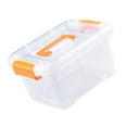 thumbnail image 1 of Plastic Stackable Storage Box, Large Capacity Dustproof Storage Container Bin with Lid for Storing Jewellery Beads Arts Crafts, 1 of 7