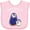 AD-Pink, variant on Inktastic Happy Birthday, Mama- Cute Penguins Boys or Girls Baby Bib