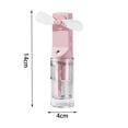 thumbnail image 3 of Handheld Misting Fan With 3 Speeds, USB Rechargeable Spray Cooler For Travel Camping, Large Water Tank With No Leak Design, Quiet Mini Humidifying Fan, Portable Personal Cooling Fan For Makeup, 3 of 6