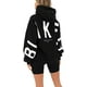 thumbnail image 3 of Useagrey 2023 Sudaderas con capucha para mujer Casual estampado gráfico sudadera Y2k otoño cordón ropa moda trajes abrigos, 3 of 5