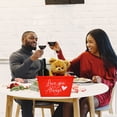 thumbnail image 5 of (2) Valentine's Day Rectangular Bins 12x8.5x7 in for Home Kitchen Cabinet Storage Organizer Vegetable Candies Cookies Holiday Goodies Basket Party Decor Gift Containers Set (Assortment May Vary), 5 of 7
