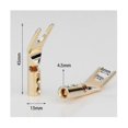 thumbnail image 3 of 8PCS HIFI Banana Y Spade Y Gold Plated Pure Copper Screw Fork HiFi Speaker Spade Connector Plugs-Co, 3 of 5