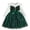 Green, variant on Loopsun 3-10 Years Girls Long Sleeve Removable Waist Belt Fashion Solid Dress Red, 5-6 Years