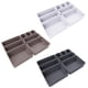 thumbnail image 4 of Monstrate 8 unids/set divisor de cajón caja de almacenamiento de plástico bandeja de inserción suministros organizadores para oficina y hogar Almacenamiento y organización del hogar, 4 of 6