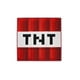 thumbnail image 1 of Alfombra con diseño de bloques TNT de Minecraft de 1 m cuadrados, 1 of 6