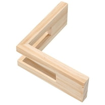 WHAMVOX Vintage Wooden Napkin Holder Tissue Dispenser for Tabletop Decorative Standing Napkin Storage Organizer Farmhouse Table Decor