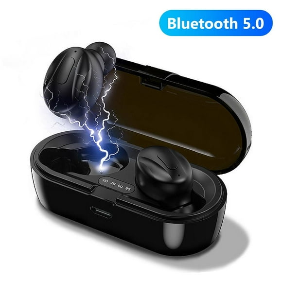 Bluetooth Wireless Earbuds TWS True Stereo Headphones in Ear Built in Mic Headset Auto-Pair IPX5 Sweatproof