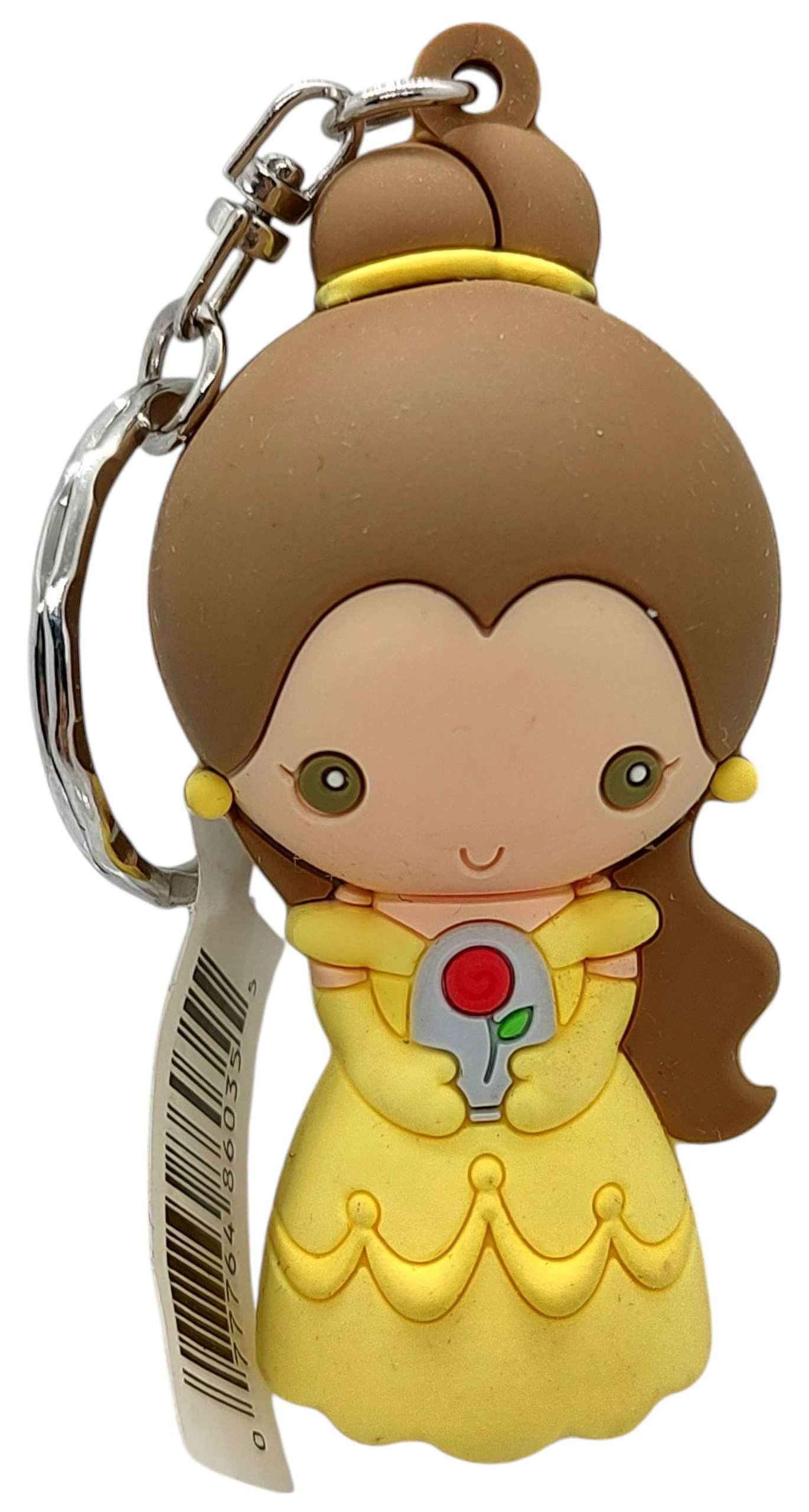 Disney Princess Plush Clip Keychains Rapunzel, Ariel, Moana