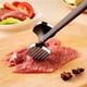 thumbnail image 4 of Ablandador de carne de acero inoxidable, martillo de carne de doble cara para filete, pollo, cerdo, apto para lavavajillas, 4 of 5