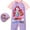 Purple guitar unicorn, variant on ATAIKU 12M-8Y Baby Girls One Piece Rash Guard Swimsuit with Hat Kids Unicorn Short Swimsuit UPF 50