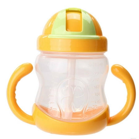 

Baby water cup horn handle shape children s water bottle