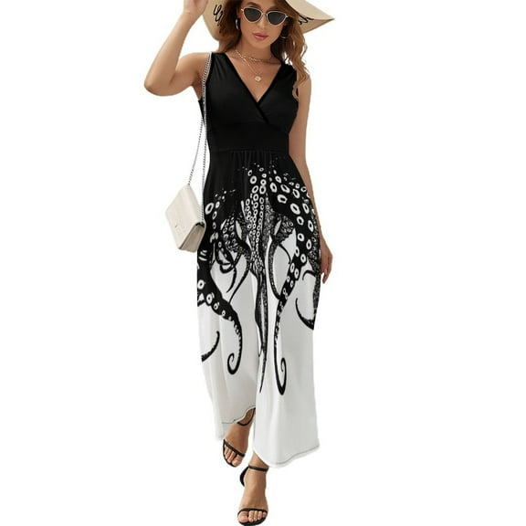 Tentacles Love Sleeveless Dress dresses for women luxury designer party women party dresses Woman clothing sexy dress