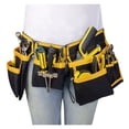 thumbnail image 2 of Multi-functional Electrician Tool Bag Waist Pouch Belt Storage Holder Organizer Electricians Tool Pouch Kit Bag ,Adjustable, 2 of 7