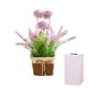 thumbnail image 2 of Fiudx Liquidación De Decoración Del Hogar Estilo De Paisaje Rural Flor Artificial En Maceta Adornos De Escritorio Girasol Rosa Lavanda Flor De Plástico Hoja De Eucalipto Planta Verde Falsa Decoración, 2 of 7