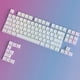 thumbnail image 4 of Teclas PBT de Doble Inyección con Líneas de Contorno de 97 Teclas, Retroiluminadas, Perfil Cereza Translúcido para Teclado Mecánico MX., 4 of 5