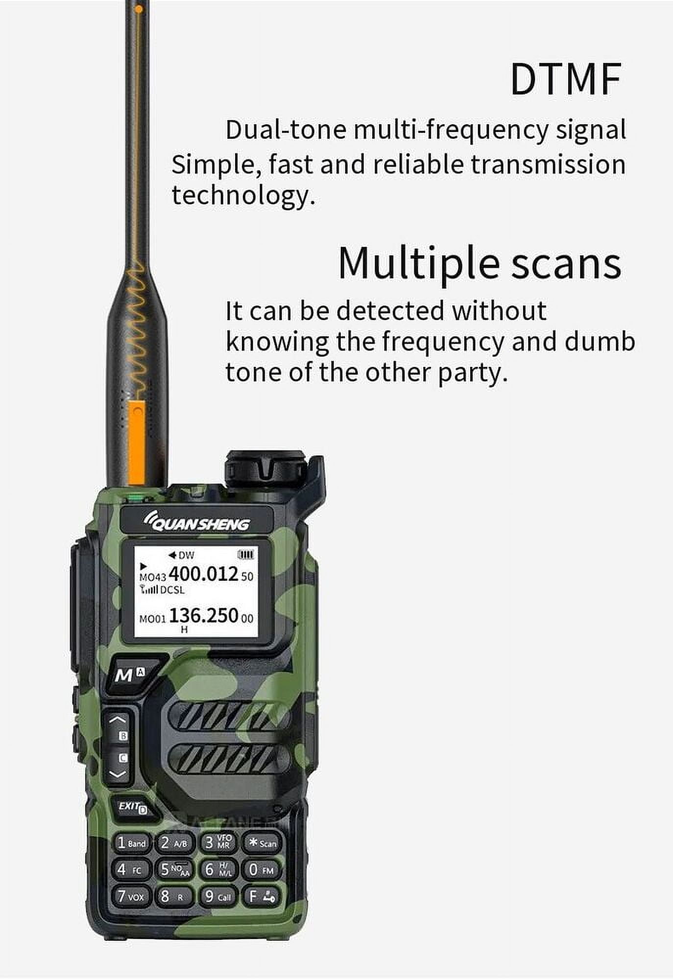 Amazon | Quansheng UV-5R PLUS VHF/UHFデュアルバンド AM&FM