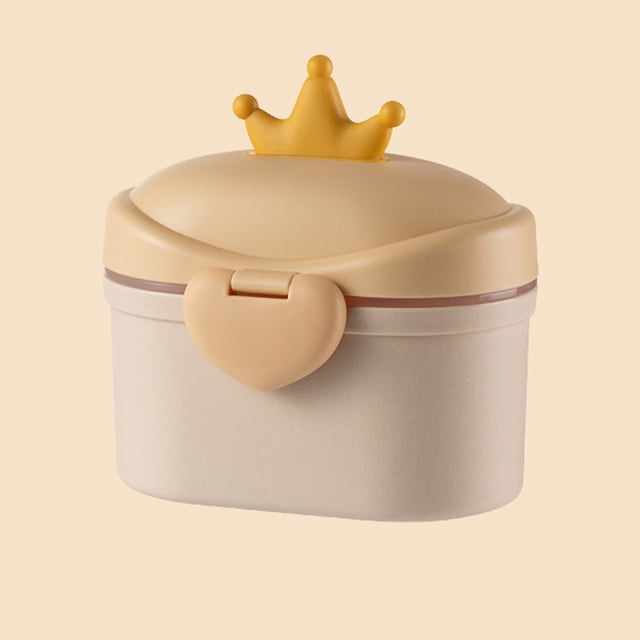 Contenedor de leche en polvo de doble capa,Contenedor de leche en polvo para bebés Contenedor de leche en polvo Caja de leche en polvo Los mejores materiales